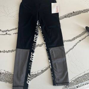 Orange Theory Colorblock leggings